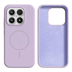 For Xiaomi 17 Magnetic Case Skin-Friendly Liquid Silicone + PC Phone Cover