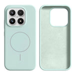 For Xiaomi 17 Magnetic Case Skin-Friendly Liquid Silicone + PC Phone Cover