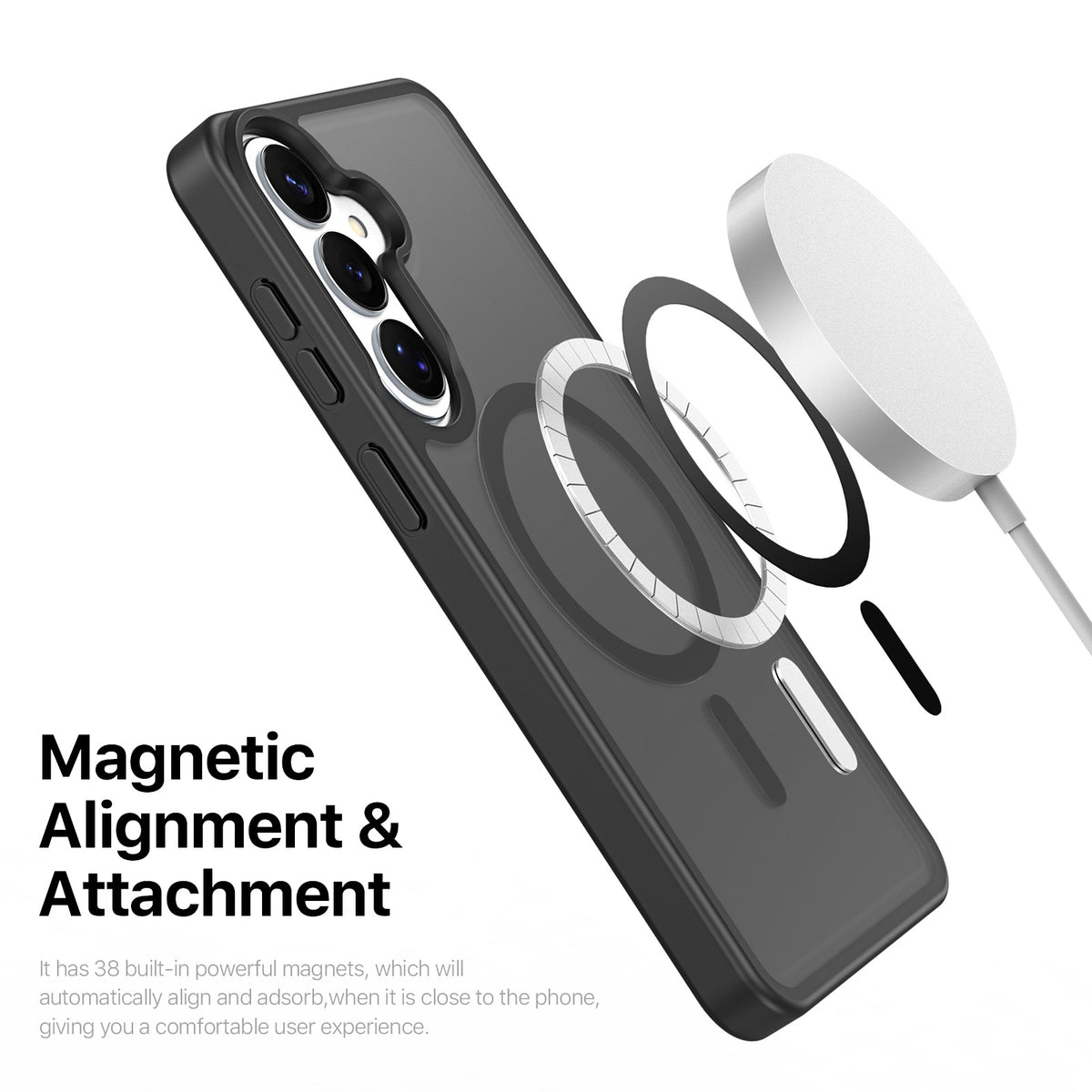 DUX DUCIS For Samsung Galaxy S26 Magnetic Case  Yind Series PC+TPU Phone Cover