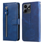 For Honor Play10 4G PU Leather Cases with Zipper Pocket Wallet Phone Cover Stand