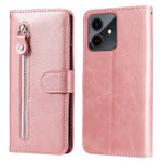 For Honor Play10 4G PU Leather Cases with Zipper Pocket Wallet Phone Cover Stand