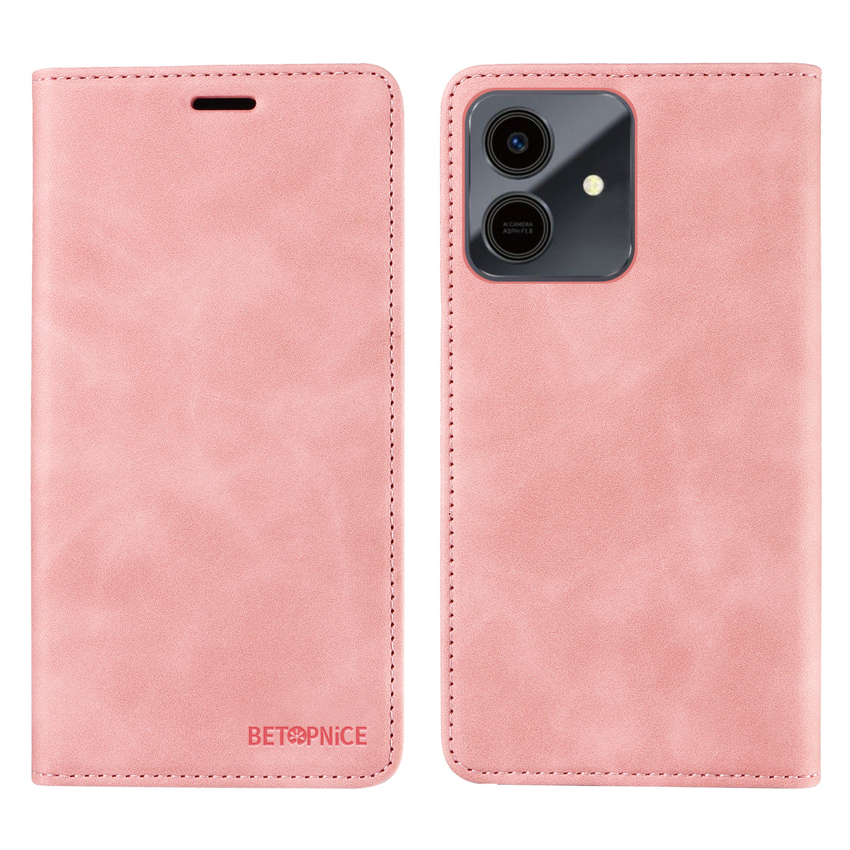 BETOPNICE For Honor Play10 4G Cover Magnetisk Lukning RFID-Blokering Pung Stativ Læder Telefonetui