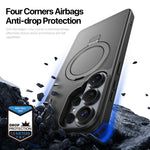 DUX DUCIS For Samsung Galaxy S26 Ultra Magnetic Case  Yind Series Kickstand PC TPU Matte Phone Cover