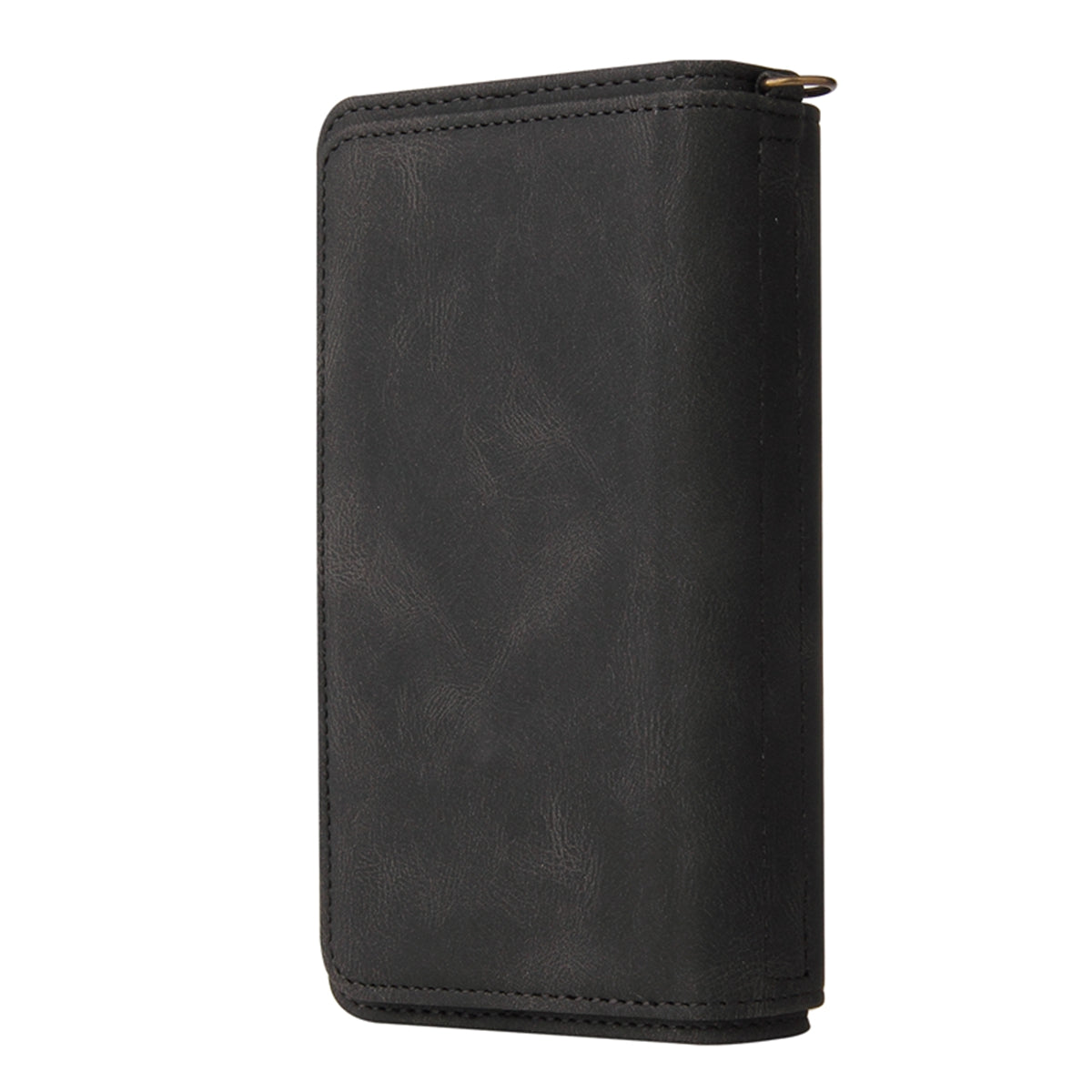 For Samsung Galaxy A57 5G Zipper Wallet Case with 15 Card Slots and Strap Leather Phone Cover