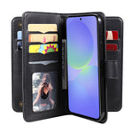 For Samsung Galaxy A37 5G Leather Case with 10 Card Holder Phone Cover Stand