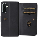 For Samsung Galaxy A37 5G Leather Case with 10 Card Holder Phone Cover Stand