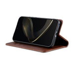 AZNS For Honor 500 5G Case Cowhide Texture PU Leather Wallet Phone Cover