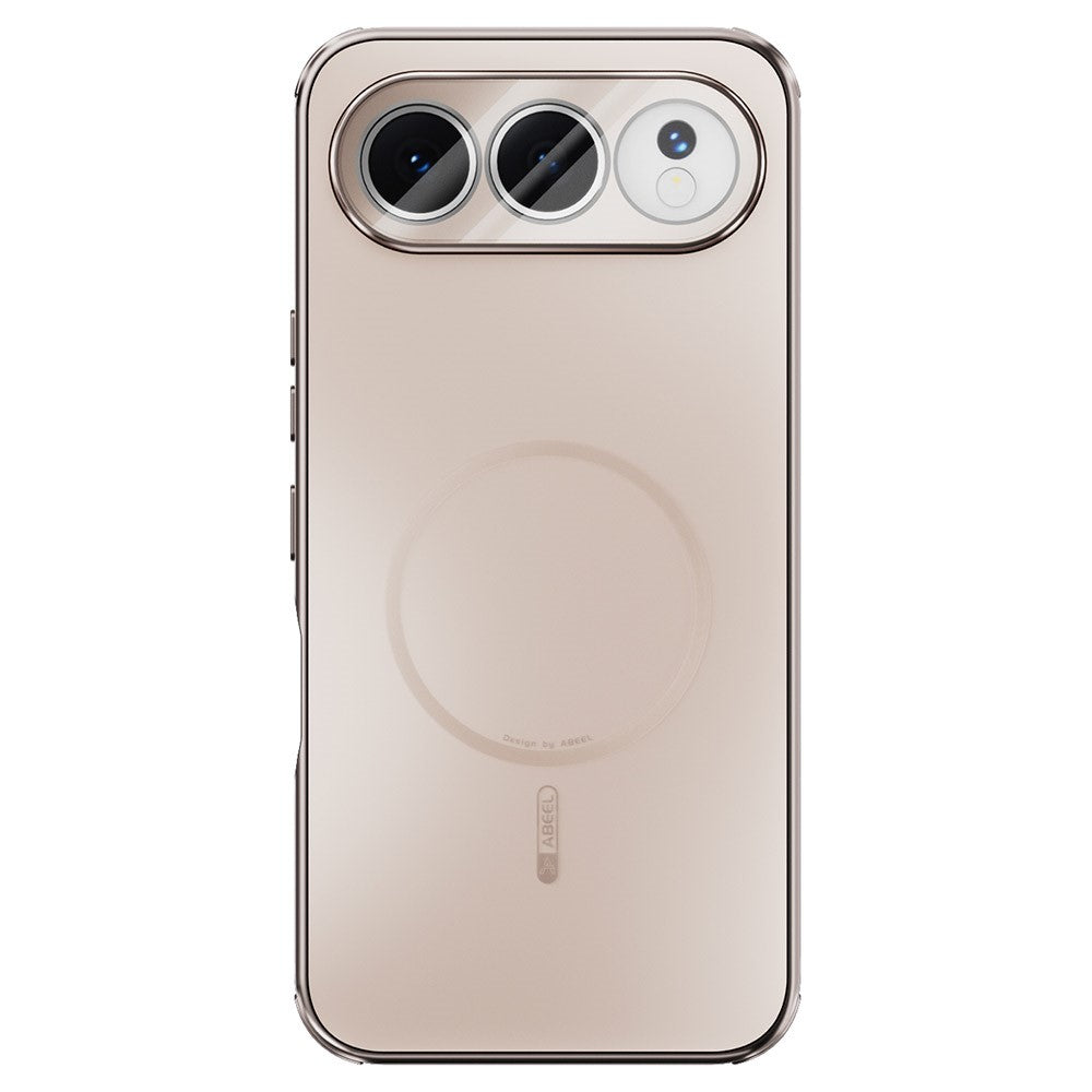 ABEEL For Honor 500 5G Magnetisk Etui TPU PC Kølende Mat Telefon Bagcover med Linsefilm