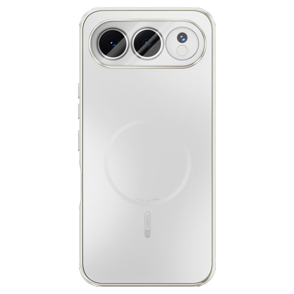 ABEEL For Honor 500 5G Magnetisk Etui TPU PC Kølende Mat Telefon Bagcover med Linsefilm