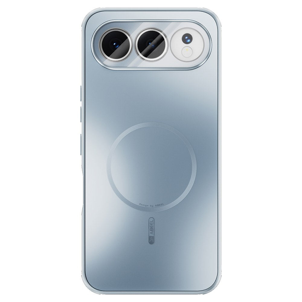 ABEEL For Honor 500 5G Magnetisk Etui TPU PC Kølende Mat Telefon Bagcover med Linsefilm