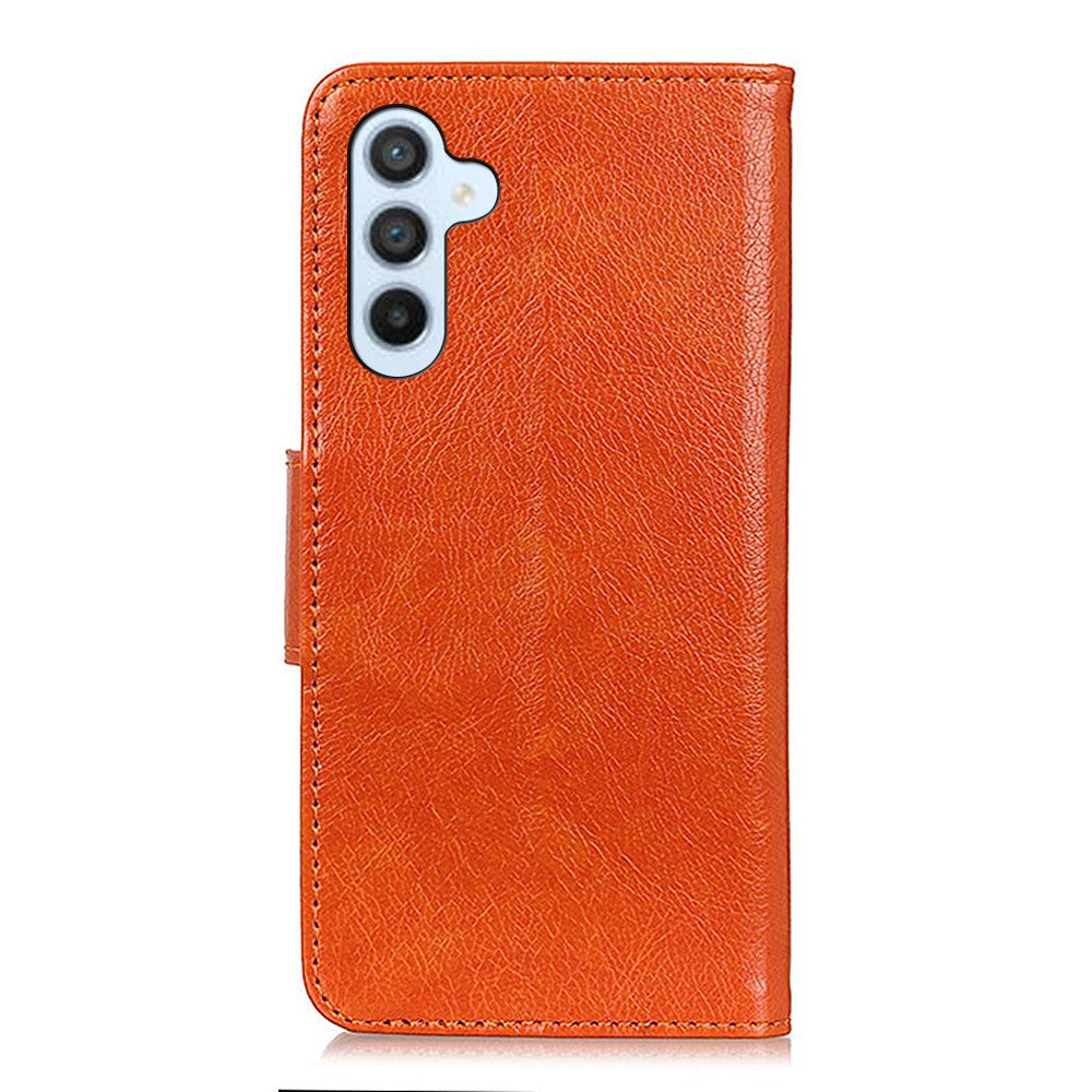 Til Samsung Galaxy A37 5G Telefoncover Nappa Tekstur Splitlæder Pung Telefoncover