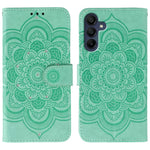 Til Samsung Galaxy A57 5G Etui Rhinestone Indlæg PU Læder Mandala Præg Telefoncover med Håndrem