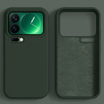 For Xiaomi 17 Pro Max Magnetic Case Skin-friendly Liquid Silicone + PC Phone Cover