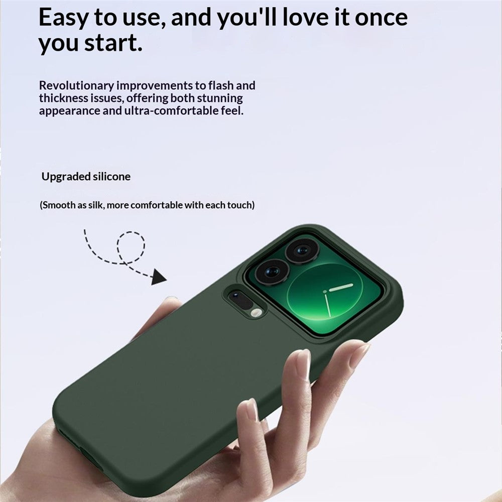 For Xiaomi 17 Pro Max Magnetic Case Skin-friendly Liquid Silicone + PC Phone Cover