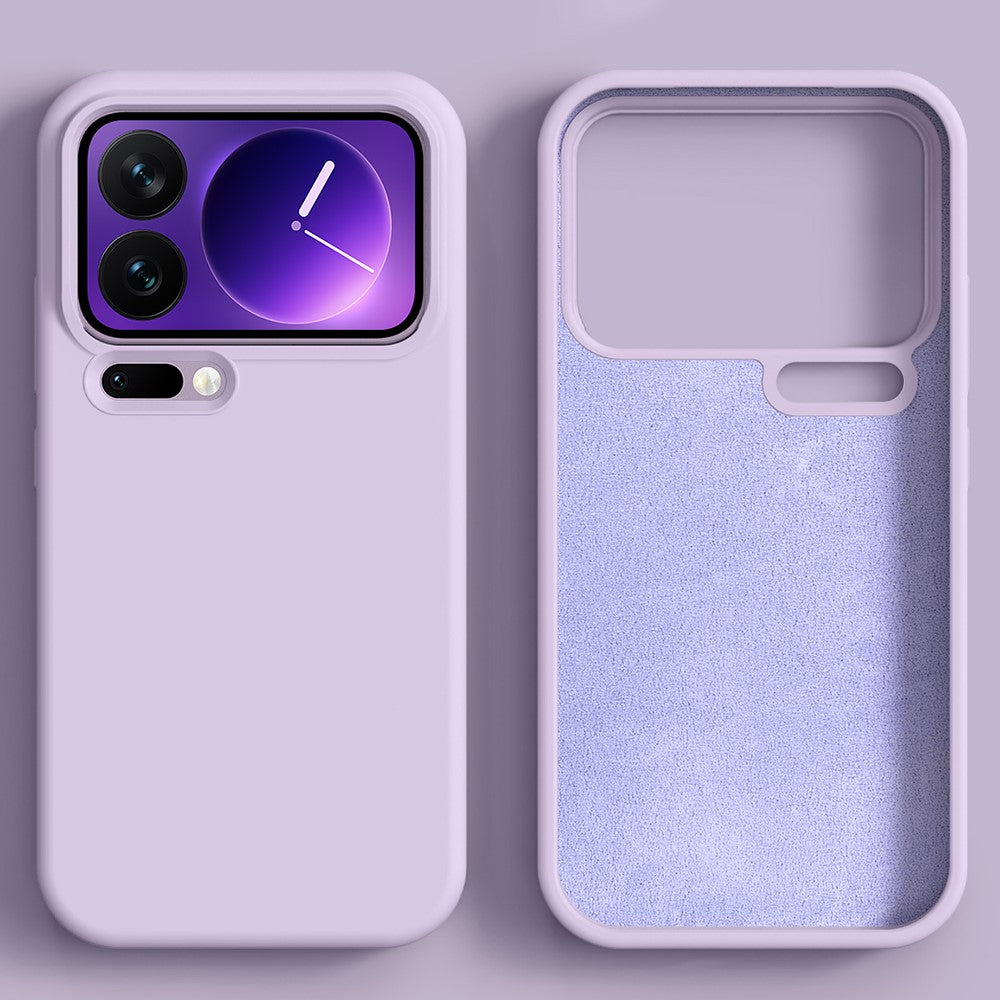 For Xiaomi 17 Pro Magnetic Case Skin-friendly Liquid Silicone + PC Phone Cover