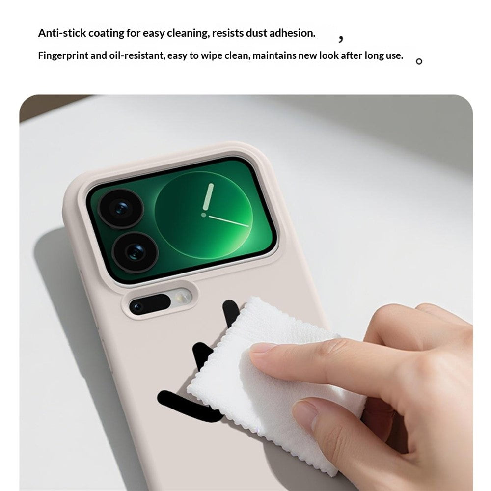 For Xiaomi 17 Pro Magnetic Case Skin-friendly Liquid Silicone + PC Phone Cover