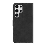 For Samsung Galaxy S26 Ultra Case Retro PU Leather Wallet Phone Cover with Rotating Card Slots Holder