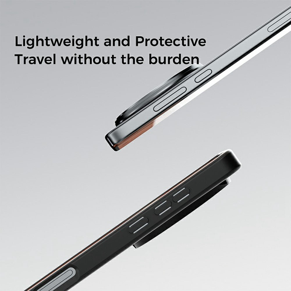 ABEEL CF-Lyocell Series For Oppo Find X8 Pro 5G Magnetic Case Microfiber + PC + E-TPU Phone Cover