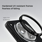 ABEEL CF-Lyocell Series For Oppo Find X8s+ 5G Magnetic Case Microfiber + PC + E-TPU Phone Cover