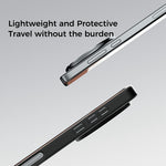 ABEEL CF-Lyocell Series For Oppo Find X8s+ 5G Magnetic Case Microfiber + PC + E-TPU Phone Cover