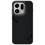ABEEL CF-Lyocell Series For Oppo Find X9 5G Magnetic Case Microfiber + PC + E-TPU Phone Cover