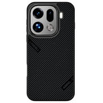 ABEEL CF-Lyocell-serie til Oppo Find X9 Pro 5G magnetisk cover mikrofiber + PC + E-TPU telefoncover