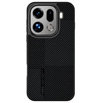 ABEEL CF-Lyocell-serie til Oppo Find X9 Pro 5G magnetisk cover mikrofiber + PC + E-TPU telefoncover