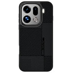 ABEEL CF-Lyocell-serie til Oppo Find X9 Pro 5G magnetisk cover mikrofiber + PC + E-TPU telefoncover
