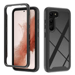 For Samsung Galaxy S23+ Hard Acrylic + PC + Soft TPU Phone Case Drop-proof Clear Back Cover
