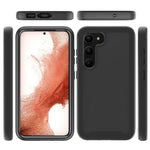 For Samsung Galaxy S23+ Hard Acrylic + PC + Soft TPU Phone Case Drop-proof Clear Back Cover