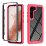 For Samsung Galaxy S23+ Hard Acrylic + PC + Soft TPU Phone Case Drop-proof Clear Back Cover