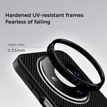ABEEL CF-Lyocell Series For Huawei Mate 80 Magnetic Case Microfiber + PC + E-TPU Phone Cover