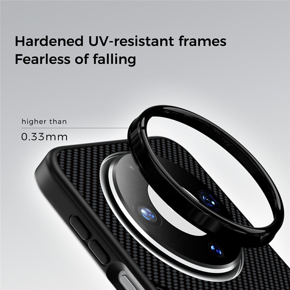 ABEEL CF-Lyocell Series For Huawei Mate 80 Pro Magnetic Case Microfiber + PC + E-TPU Phone Cover