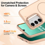 mobilskal för Samsung Galaxy A18 5G / A18 4G / A26 5G / A17 5G / A17 4G / A16 5G / A16 4G Skin-touch PC + TPU Magnetiskt skal med linsram, stativ