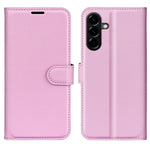 Samsung Galaxy A57 5G Plånboksfodral Litchitextur Stötsäkert Läderfodral
