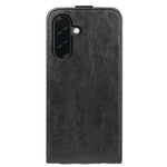 Samsung Galaxy A37 5G-skal med kortplatser, vertikalt fällbart läderfodral