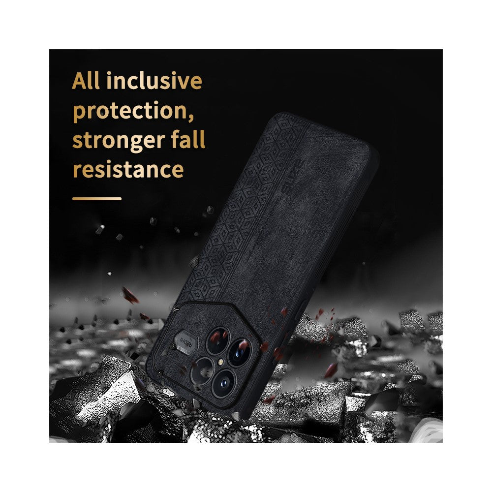 AZNS For Xiaomi Redmi K90 Pro Max Champion Edition Case PU Leather Covered TPU Phone Protective Cover