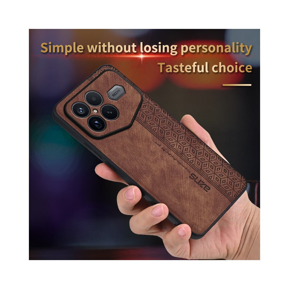AZNS For Xiaomi Redmi K90 Pro Max Champion Edition Case PU Leather Covered TPU Phone Protective Cover