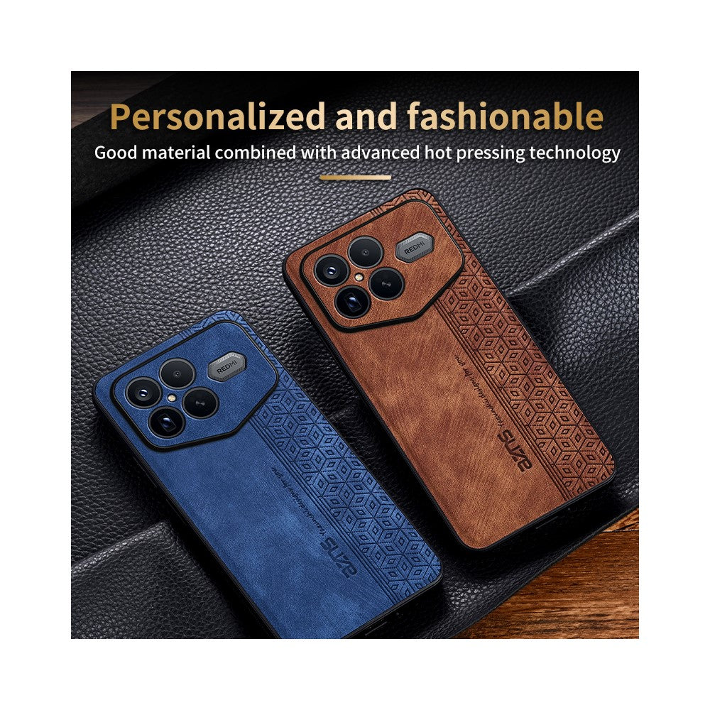 AZNS For Xiaomi Redmi K90 Pro Max Champion Edition Case PU Leather Covered TPU Phone Protective Cover