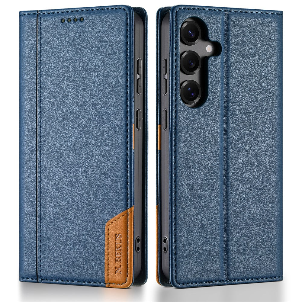 N.BEKUS P3 For Samsung Galaxy A37 5G Case RFID Blocking Wallet Stand PU Leather Flip Phone Cover