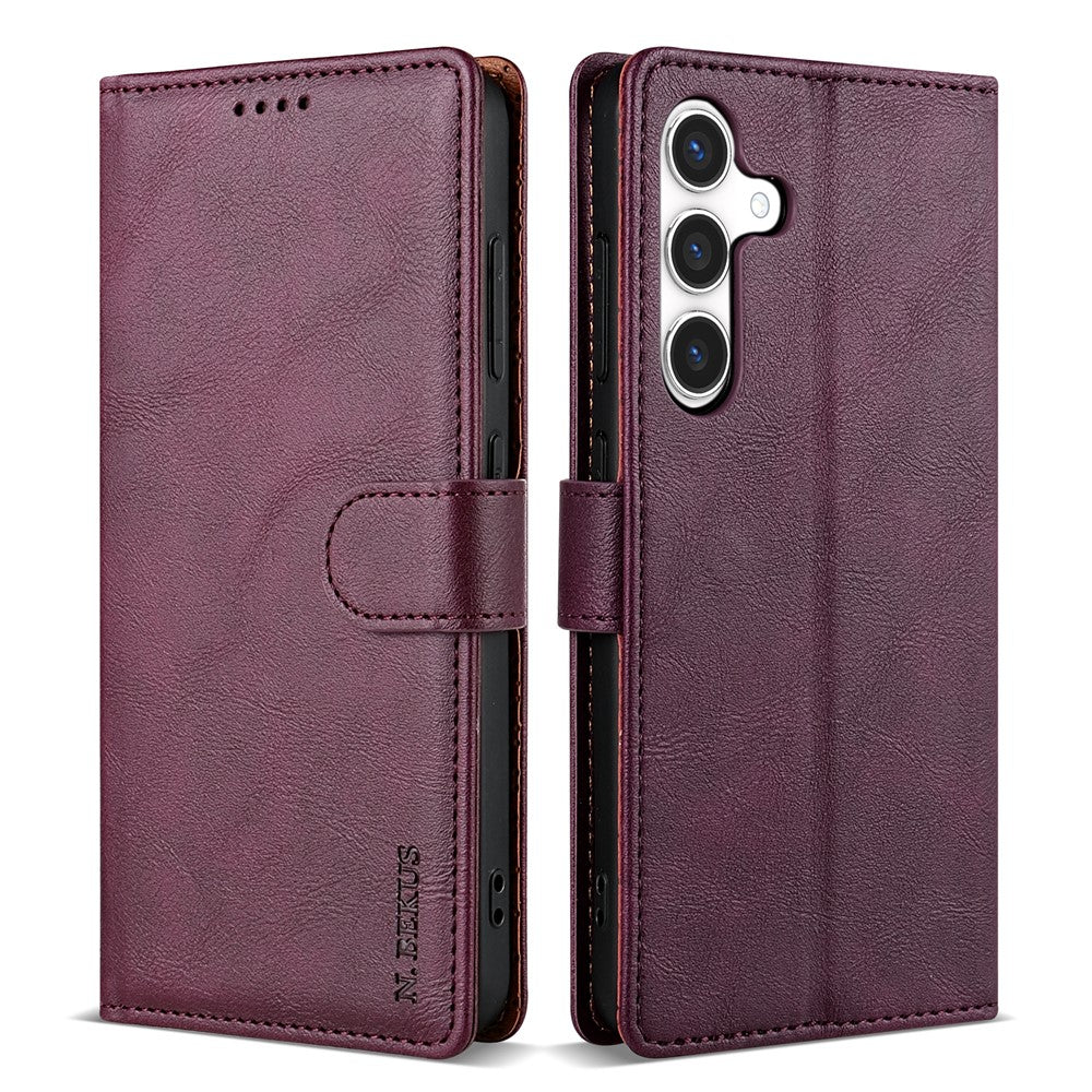 N.BEKUS CSJ-001 PU-lædercover med støttefunktion og pung til Samsung Galaxy A37 5G