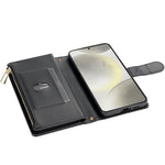 Til Samsung Galaxy A57 5G Etui Rhombus Syet Læderpung Telefoncover med Lang / Kort Rem