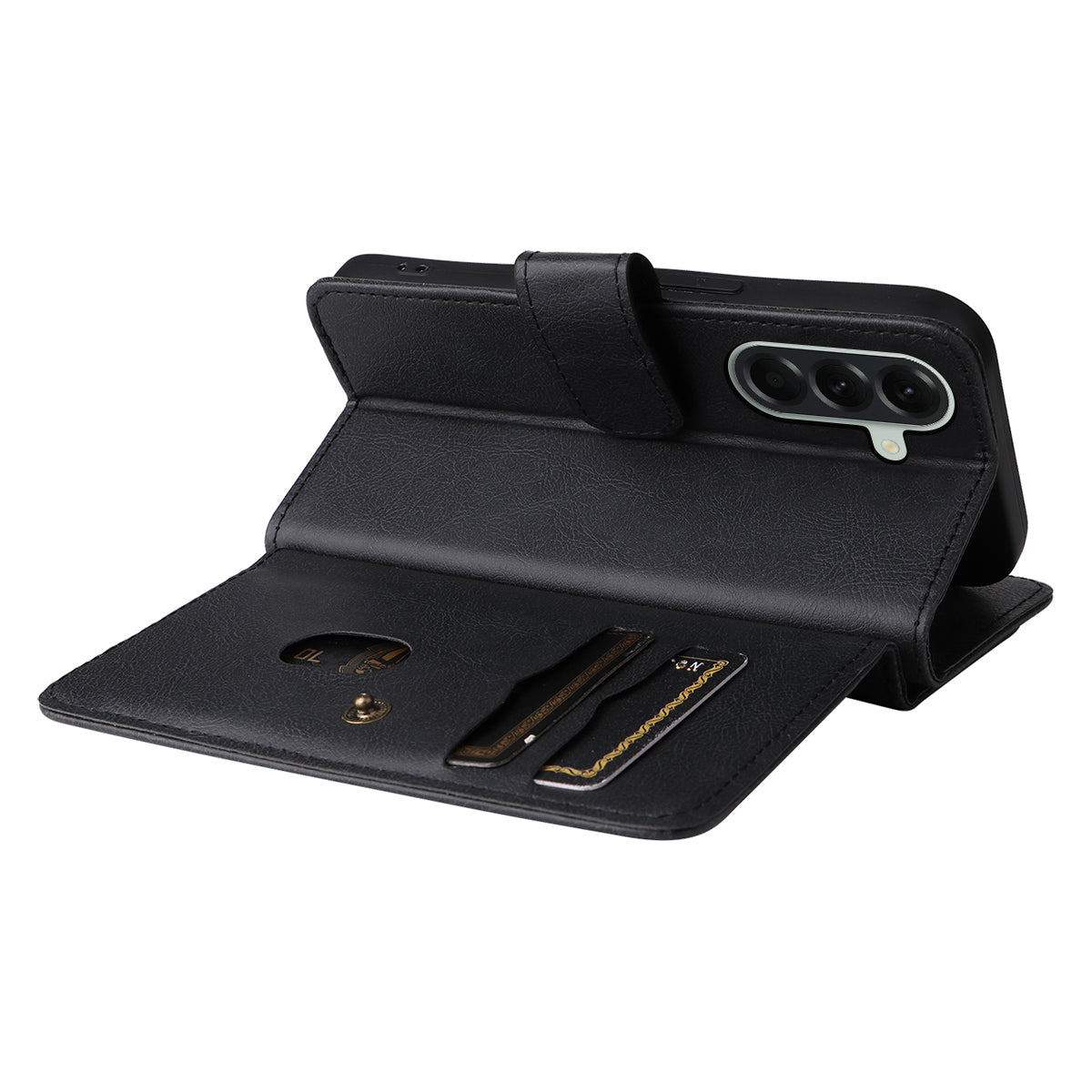 Til Samsung Galaxy A57 5G lædercover med 10 kortholdere og støttefod