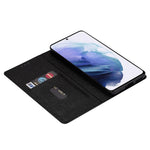 For Samsung Galaxy S26 Ultra Case Glittery PU Leather + TPU Card Slot Phone Cover