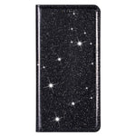 For Samsung Galaxy S26 Ultra Case Glittery PU Leather + TPU Card Slot Phone Cover