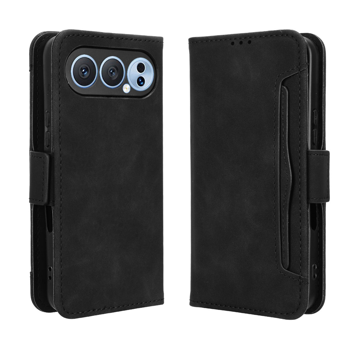 For Honor 500 Pro 5G Leather Case Phone Wallet Cover with Multiple Card Slots