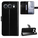 For Honor 500 5G PU Leather Case with Strap Crazy Horse Texture Phone Wallet Cover