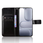 For Honor 500 5G PU Leather Case with Strap Crazy Horse Texture Phone Wallet Cover