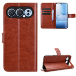 For Honor 500 Pro 5G PU Leather Case with Strap Crazy Horse Texture Phone Wallet Cover