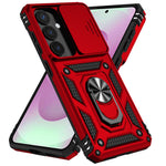 Samsung Galaxy S26-skal PC + TPU-mobilskal med linsskyddande stöd